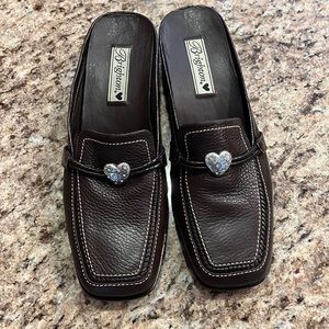 Brighton “Jazz” Dark Brown Mules